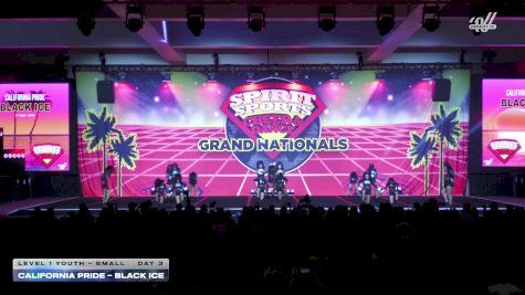California Pride - Black Ice [2026 L1 Youth - Small Day 3] 2026 Spirit Sports Grand Nationals