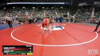 3A-190 lbs Semifinal - Aiden Liechty, Evanston vs Jordan May, Riverton