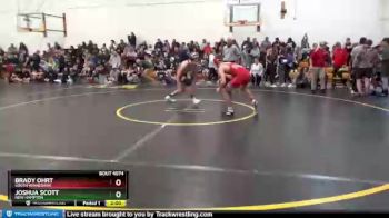 Round 3 - Brady Ohrt, South Winneshiek vs Joshua Scott, New Hampton