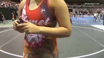 136 lbs Consi Of 16 #1 - Brooklyn Cohen, Hemet Wc vs Jamison Carrell, Elma WC