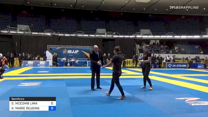 GABRIELLE MCCOMB LIMA vs KENDALL MARIE REUSING 2019 World IBJJF Jiu ...