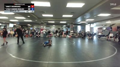 53 lbs Round 2 - Rhett Rodriguez, Hawk Wrestling Club vs Lysle Camden English, Suples Wrestling Club