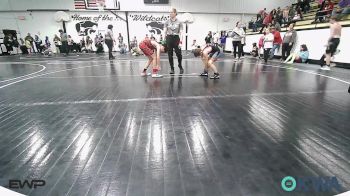 70-73 lbs Quarterfinal - Brayson Alfaro, Grove Takedown Club vs Liam Dyches, Bartlesville Wrestling Club