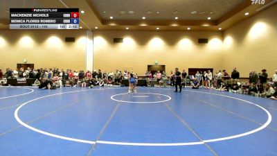 140 lbs Cons. Round 1 - Mackenzie Nichols, Connecticut vs Monica Flores Romero, Connecticut