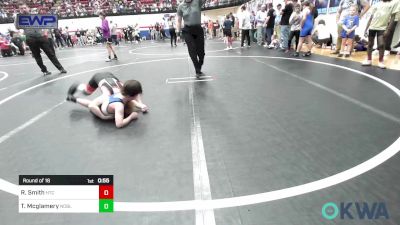 60 lbs Round Of 16 - Riggs Smith, Hinton Takedown Club vs Tucker Mcglamery, Noble Takedown Club