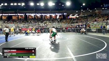 1A 220 lbs Cons. Round 2 - Gavyn Uribes, Hudson vs Nathan Chen, Pine Crest