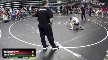 80 lbs Semis & 1st Wrestleback (8 Team) - Nox O`Brien, Utah vs Easton Arehart, Nebraska Black