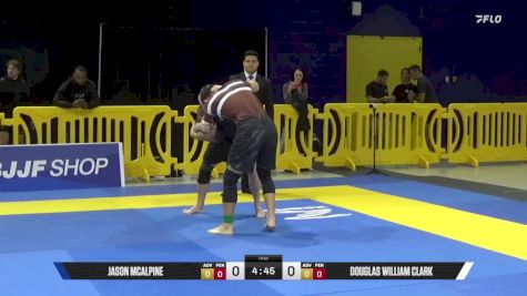 Douglas William Clark vs Jason McAlpine 2025 Pan IBJJF Jiu-Jitsu No-Gi Championship