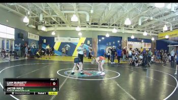 80 lbs Round 3 - Liam Burgett, Braves Lake Gibson vs Jacob Hald, Flagler Wrestling Club