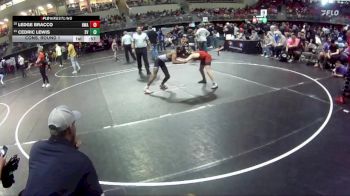 100 lbs Cons. Round 1 - Cedric Lewis, Southern Valley vs Ledge Bracco, HWA