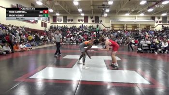 144 lbs Round 2 - Reed Campbell, Clarion-Goldfield-Dows vs Trent Keller, Waterloo East
