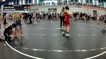 110 lbs Quarterfinals (8 Team) - Joel Serrano, Buxton vs Jason Soesbe, Team Barracuda