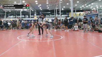 115 lbs Rr Rnd 3 - Cole Buffler, Steller Trained Boba - MS vs Aaliyah Raffle, Steel Valley Renegades - MS