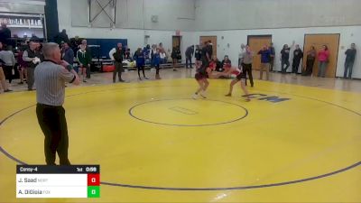 106 lbs Consy-4 - JoAnna Saad, North Hills vs Atia DiGioia, Fox Chapel