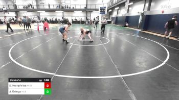 160A lbs Consi Of 4 - Elliot Humphries, Metrowest United vs Joey Ortega, Yale Street/arthur L Johnson