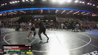 2A 285 lbs Champ. Round 1 - Franklie Marquez, Winter Springs vs Wilson Saint-Fleur, Atlantic