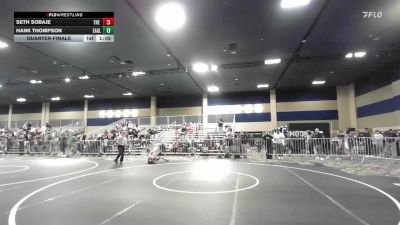 83 lbs Quarterfinal - Seth Sobaje, The Empire vs Hank Thompson, Eagles