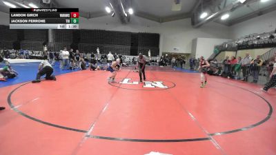 81 lbs Final - Landon Girch, Warhawks Wrestling Black vs Jackson Ferrone, Triumph Trained Blue