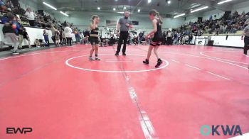 83 lbs Rr Rnd 5 - Beau Horawa, Verdigris Youth Wrestling vs Ember Bloxham, Salina Wrestling Club