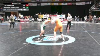 5A 285 lbs Champ. Round 1 - Matthew Zuniga-Diaz, Mayfield vs Elijiah Dixon, Eldorado