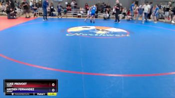 83 lbs Cons. Semi - Luke Provost, COWA vs Hayden Fernandez, NWWC