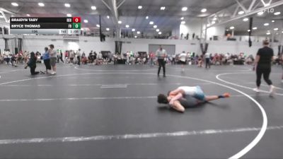 106 lbs Quarterfinals (8 Team) - Braidyn Taby, Rebellion vs Bryce Thomas, Freakztyle Black