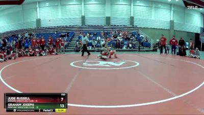 140 lbs Finals (2 Team) - Isaac Suddarth, Noblesville Wrestling Club vs Kale Westropp, Garrett Wrestling Club