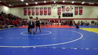 285 lbs Champ. Round 1 - Valentino Garcia-Reveles, Simpson University vs Jacob Maldonado, San Joaquin Delta