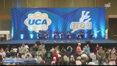 University High School [2026 Small Varsity Non Tumbling Game Day Day 1] 2026 UCA & UDA Mid South Regional