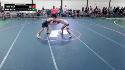 161-164 lbs Cons. Round 2 - Reid Balis, Naperville Wrestling Club vs Alex Bacon, Gulf Coast Wrestling Club