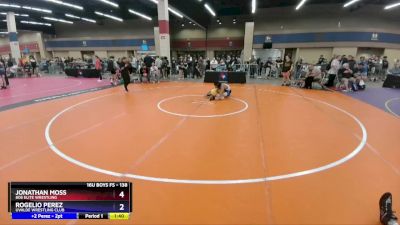 138 lbs Cons. Round 5 - Jonathan Moss, 806 Elite Wrestling vs Rogelio Perez, Uvalde Wrestling Club