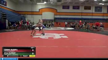 125 lbs Quarterfinal - Kyle Murray, John Carroll University vs Tommy Russell, Millikin University