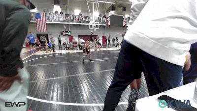 46 lbs Consi Of 4 - Ryder Aguilar, Newkirk Takedown Club vs Kegan Spigner, Tonkawa Takedown Club