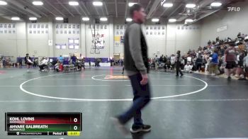 215 lbs Cons. Round 4 - Ahvare Galbreath, Clarksville vs Kohl Lovins, Ravenwood