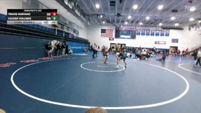 157 lbs Cons. Round 2 - Travis Hurtado, Riverton vs Calder Vollmer, Tongue River