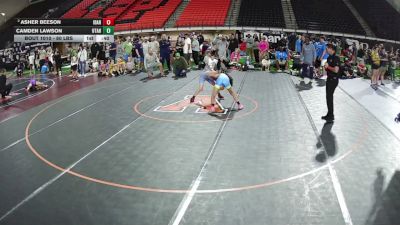 80 lbs Champ. Round 1 - Asher Beeson, Idaho vs Camden Lawson, Utah