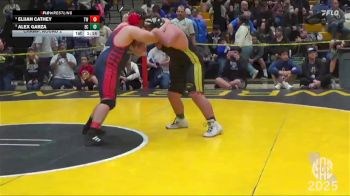 205 lbs Champ. Round 2 - Elijah Cathey, TITANS WC vs Alex Garza, El Capitan