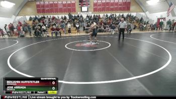 126 2B Quarterfinal - Jose Arriaga, Oroville vs Benjamin Huffstetler, Okanogan