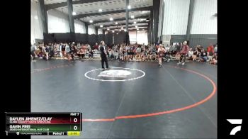 125 lbs Round 1 - Daylen Jimenez/clay, Clark County Youth Wrestling vs Gavin Frei, Askeo International Mat Club