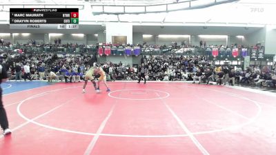 165 lbs Final - Marc Maurath, Newtown vs Drayvn Roberts, East Hartford