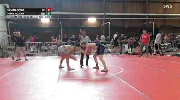 160 lbs 3rd Place - Colten Jones, Integrity vs Tobin Mcnair, Ccwc/ncunited