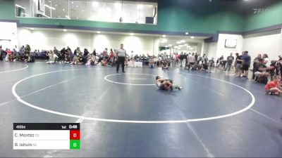 45 lbs Consi Of 4 - Cruz Montez, CO vs Bentley Ishuin, NC