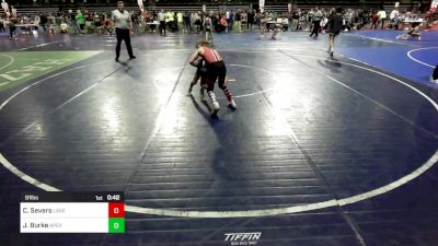 91 lbs Semifinal - Chace Severs, Lakeland vs Jojo Burke, Apex