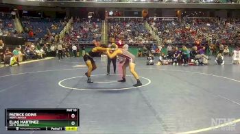 2A 170 lbs Cons. Semi - Patrick Goins, West Lincoln vs Elias Martinez, Jay M. Robinson