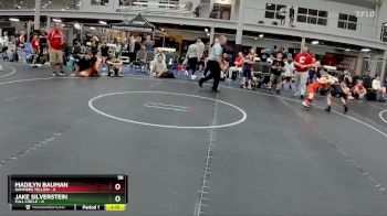 56 lbs Placement (4 Team) - Madilyn Bauman, Hammers Yellow vs Jake Silverstein, Full Circle