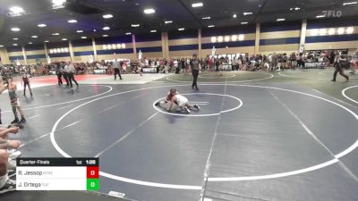 61 lbs Quarterfinal - Rykker Jessop, Ryse Wr Ac vs Jared Ortega, TUF California Wr Ac