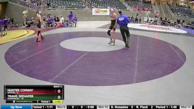 128 lbs Round 2 (4 Team) - Hunter Conway, Dayton vs Travis Seehafer, Harrisburg