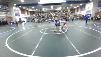 175 lbs Quarterfinal - Brock Bonkavich, Bishop Gorman vs Ronin Davis, Liberty (Bakersfield)