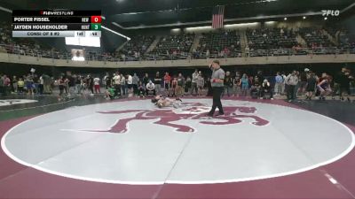 78 lbs Consi Of 8 #2 - Porter Fissel, New Oxford vs Jayden Householder, Huntingdon