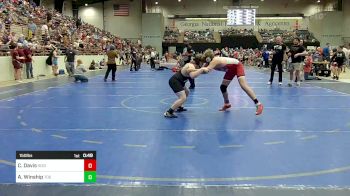 150 lbs Consi Of 8 #1 - Colton Davis, Social Circle USA Takedown vs Alexander Winship, 706 Wrestling